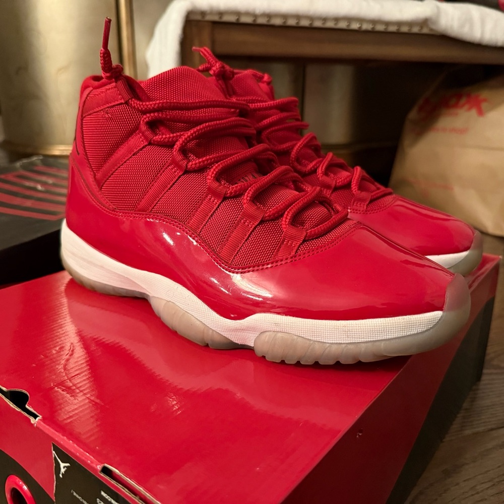 Jordan Red Sneakers